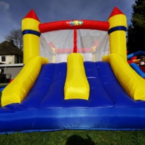 hüpfburg Rutschburg